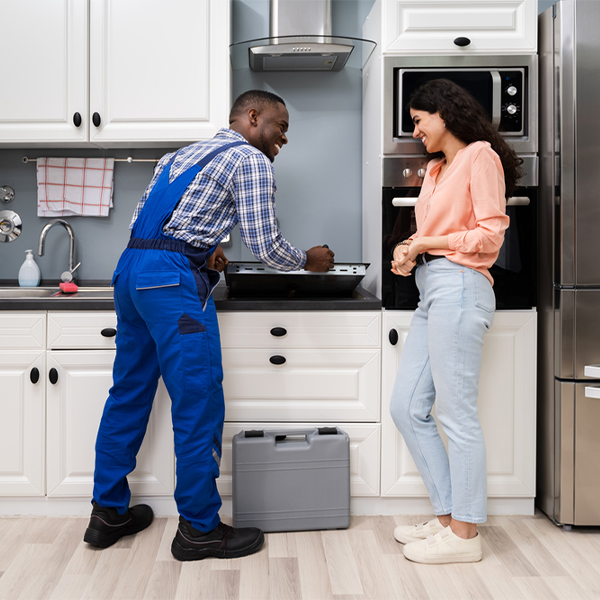 can you provide an estimate for cooktop repair before beginning any work in Wells
